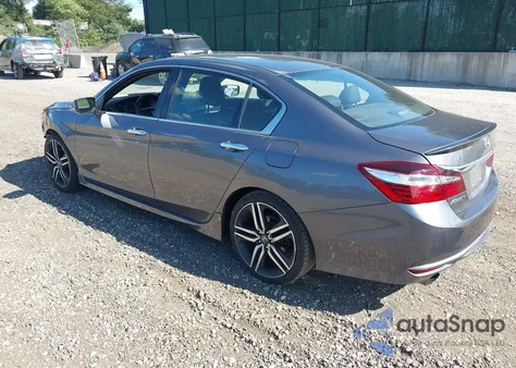 2017 Honda Accord Sport из США, поврежденный, VIN 1HGCR2F53HA093671